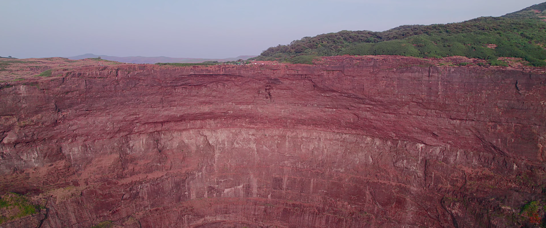 Harishchandragad fort trek panoramic view
