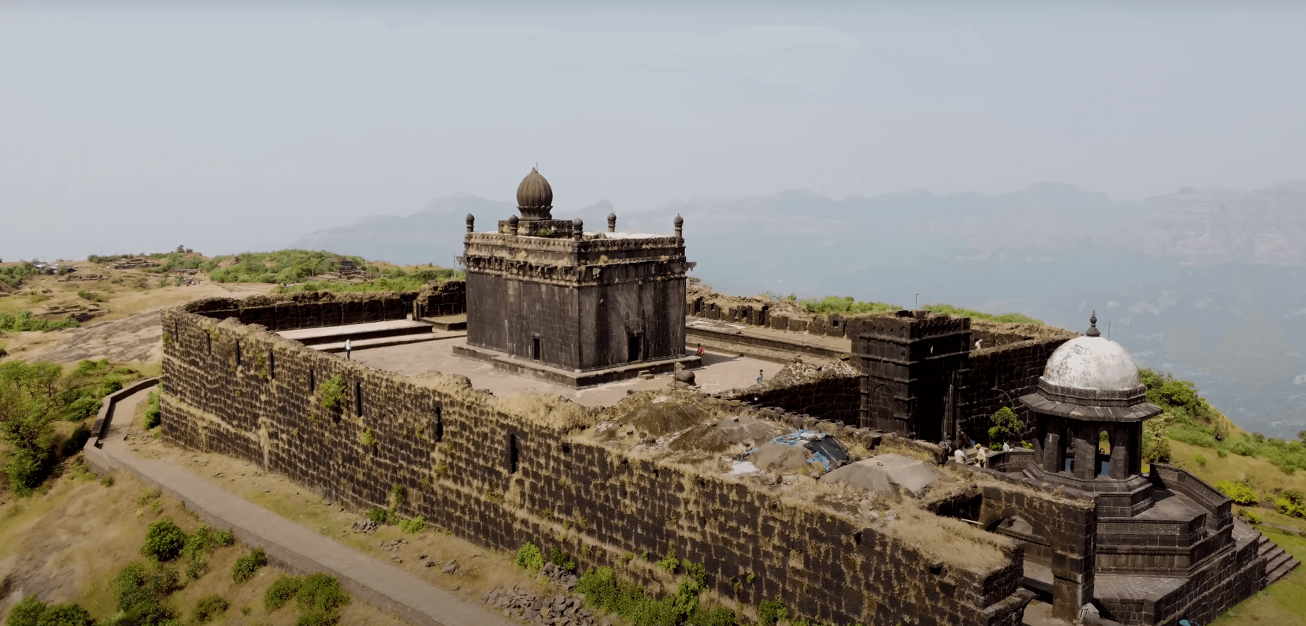 Raigad Fort Defensive Structures and Bastions