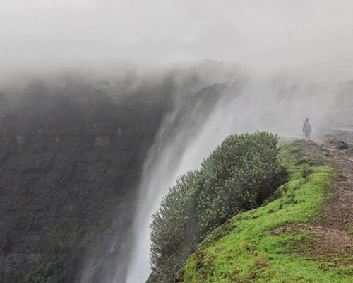 Reverse Waterfall | Naneneghat Waterfall