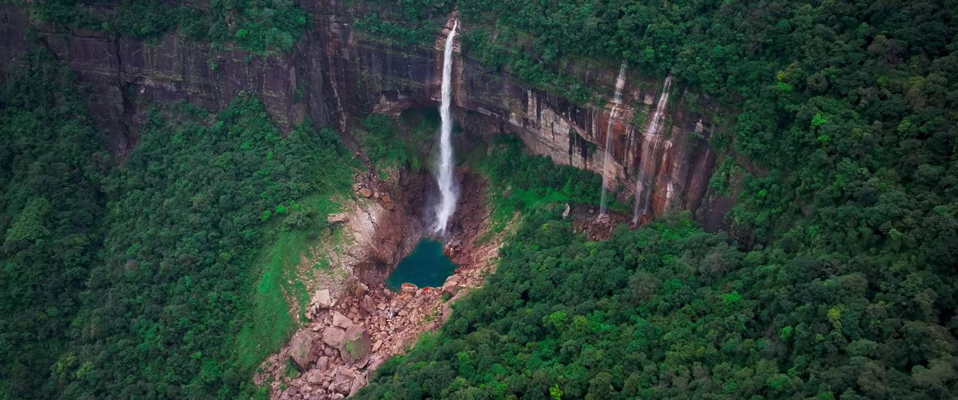 Nohkalikai Falls Meghalaya